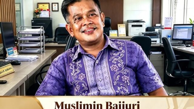 Ketua Gerakan Masyarakat Peduli Demokrasi (GMPD) Sumatera Selatan, Muslimin Baijuri