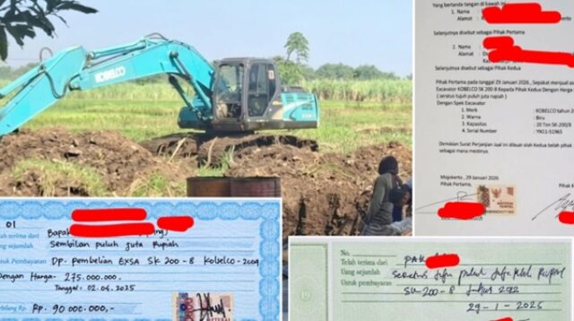 Misteri Transaksi Excavator Kobelco