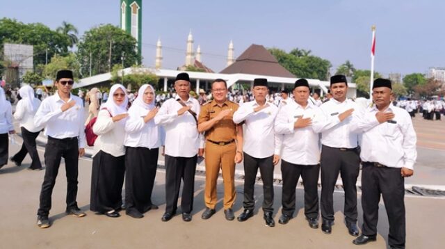 Pelantikan anggota BPD se Kab Karawang