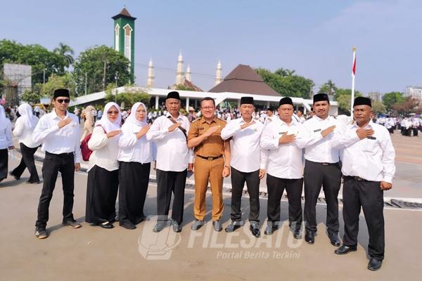 Pelantikan anggota BPD se Kab Karawang