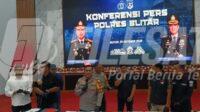 Polres Blitar Rilis Pengungkapan Operasi Sikat Semeru 2026