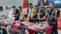 Polres Blitar Ringkus 8 Tersangka Dari 5 Kasus Narkotika Dan Okerbaya