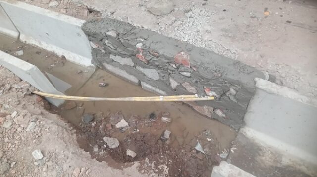 Proyek Drainase 'Samping Kantor' PUPR Karawang