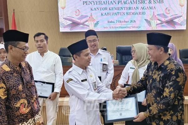 SMPN 1 Porong Raih Penghargaan SRC