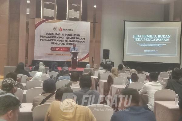 Sosialisasi pengawasan penyelenggaraan Pemilihan Umum (Pemilu) 2029,
