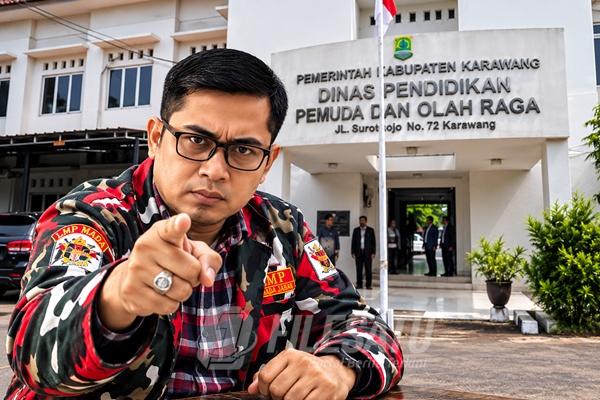 Wakil Ketua Laskar Merah Putih (LMP) Markas Daerah Jawa Barat, Andri Kurniawan