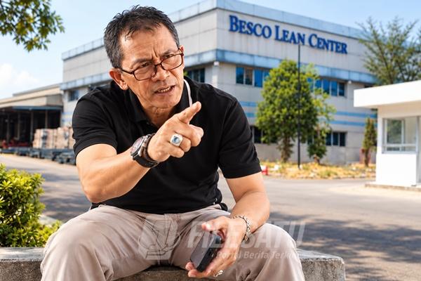 Mantan General Manager (GM) PT Beesco Indonesia, Asep Agustian S.H., M.H